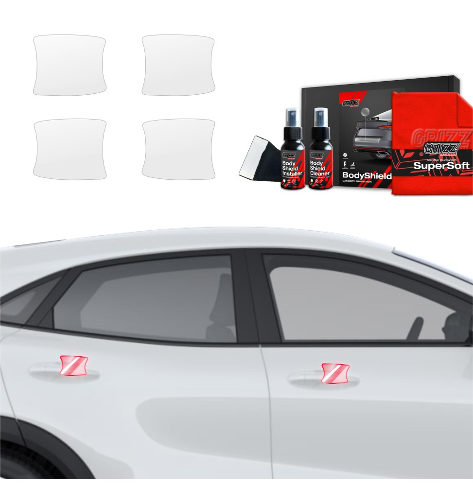 4w1 Folia ochronna pod klamki do Ford Puma Facelift (2024-2026)