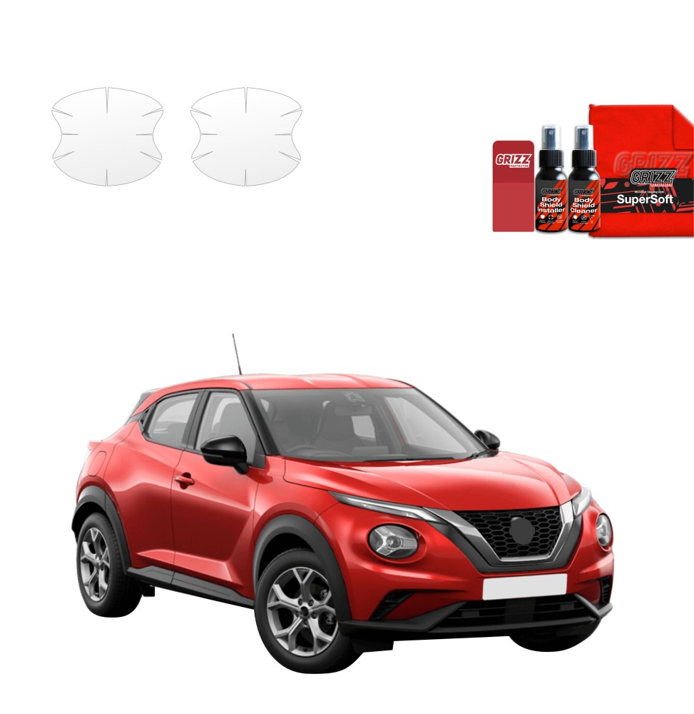 2w1 Folia ochronna pod klamki do Nissan Juke Facelift (2024-2026)