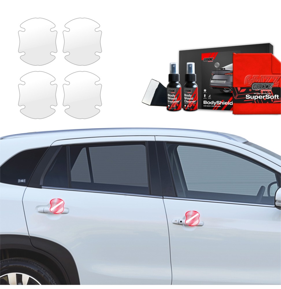 4w1 Folia ochronna pod klamki do Suzuki S-Cross (2021-2026)