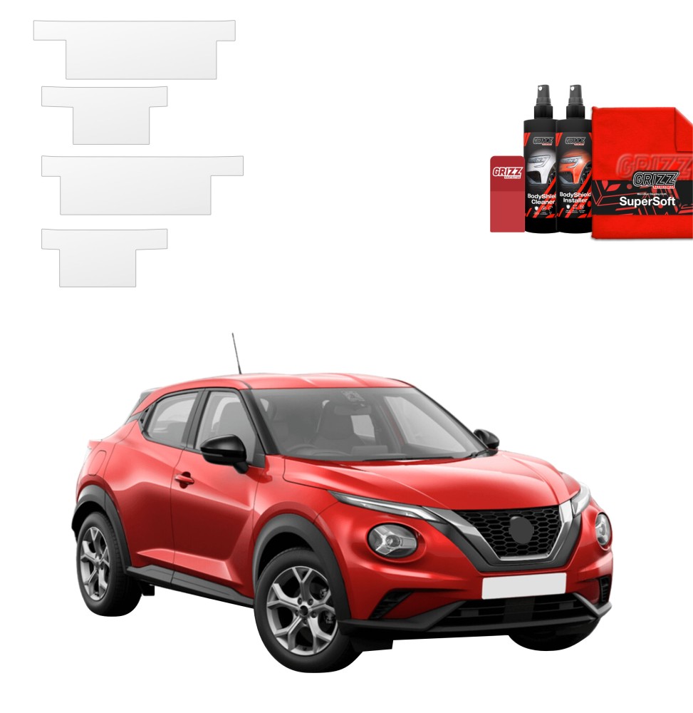 4w1 Folia ochronna na progi do Nissan Juke Facelift (2024-2026)