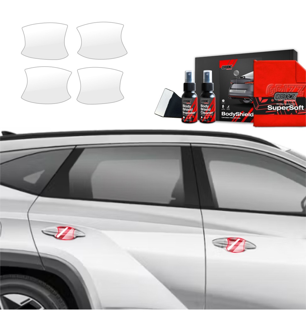 4w1 Folia ochronna pod klamki do Hyundai Tucson Facelift (2024-2026)