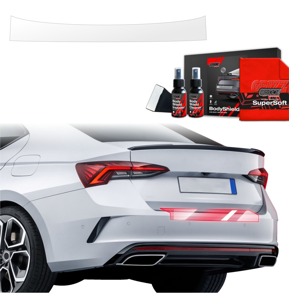 Folia ochronna na próg bagażnika do Skoda Octavia 4 Hatchback Facelifting (2024-2026)