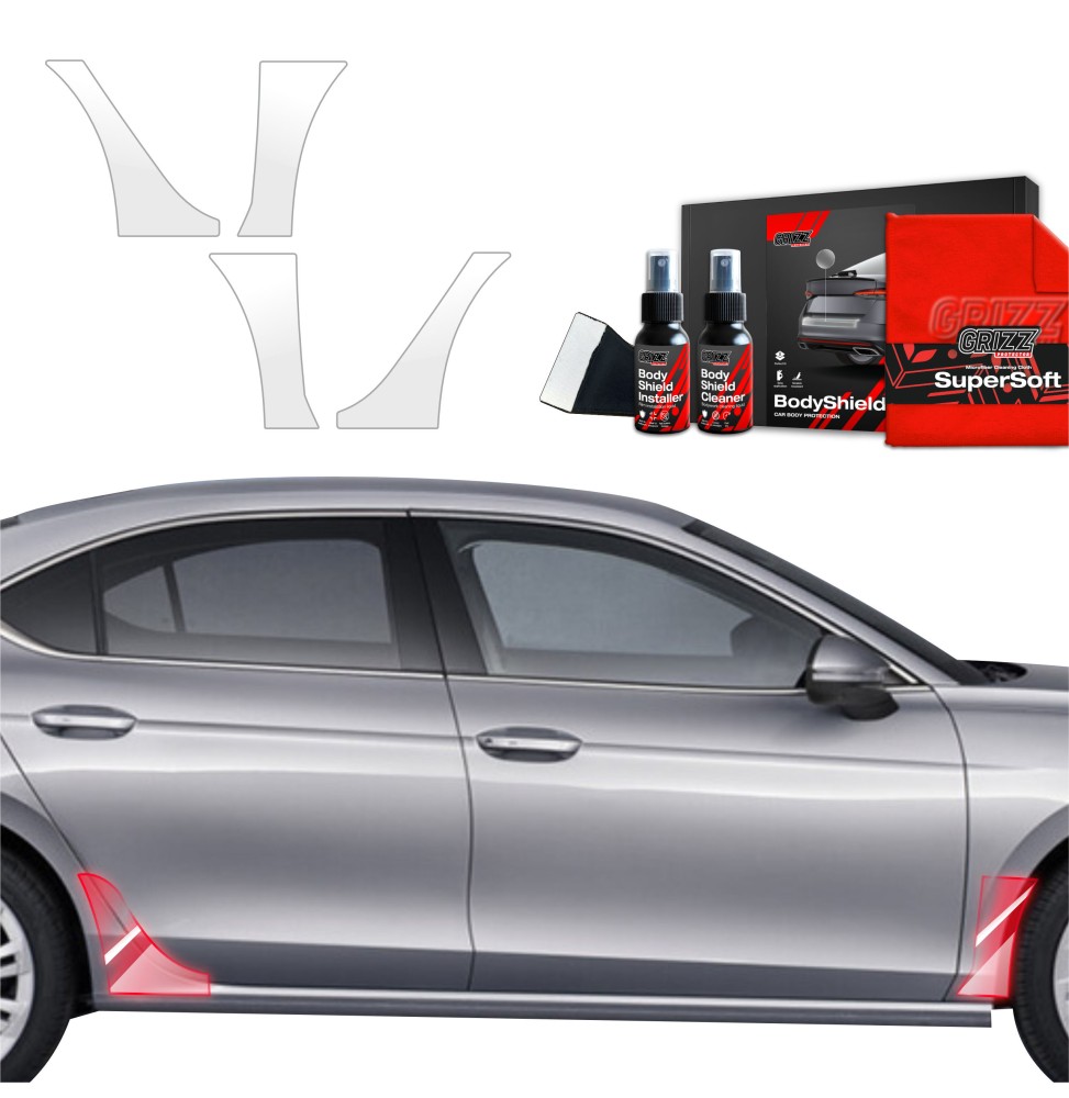 4w1 Folia ochronna na nadkola do Skoda Superb 4 Liftback (2024-2026)