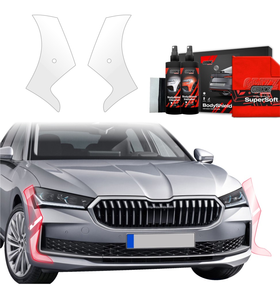 2w1 Folia ochronna na zderzak do Skoda Superb 4 Liftback (2024-2026)