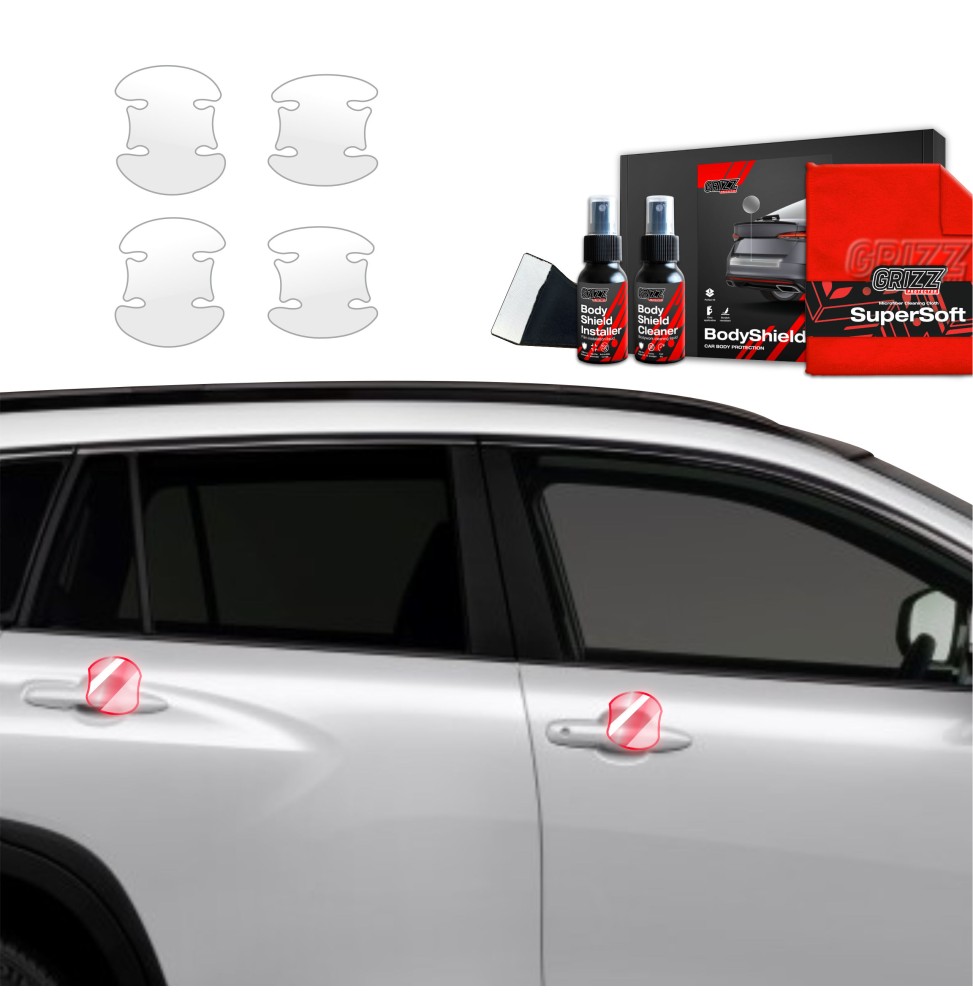 4w1 Folia ochronna pod klamki do Toyota Corolla Cross (2022-2026)