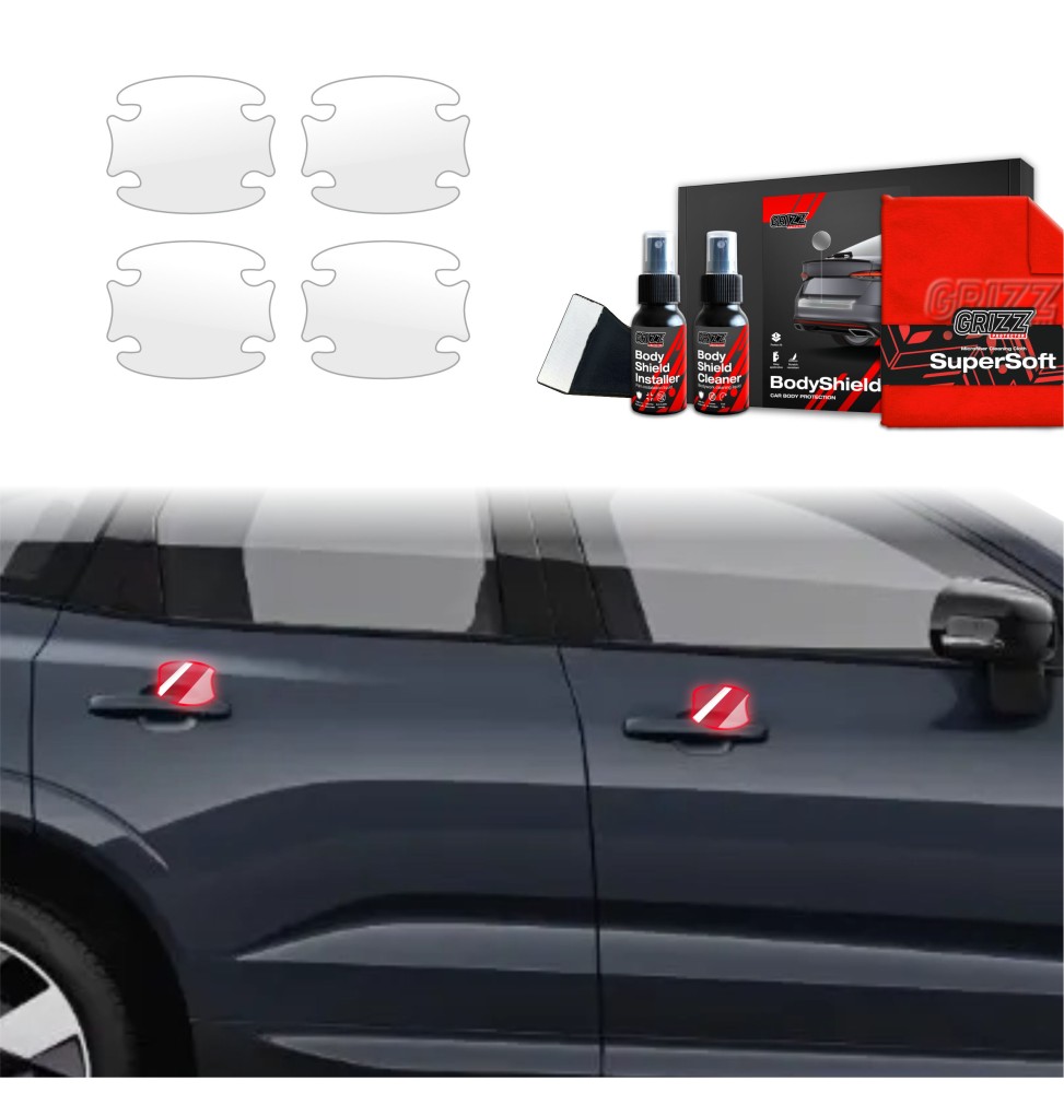 4w1 Folia ochronna pod klamki do Volvo XC60 2 (2022-2026)