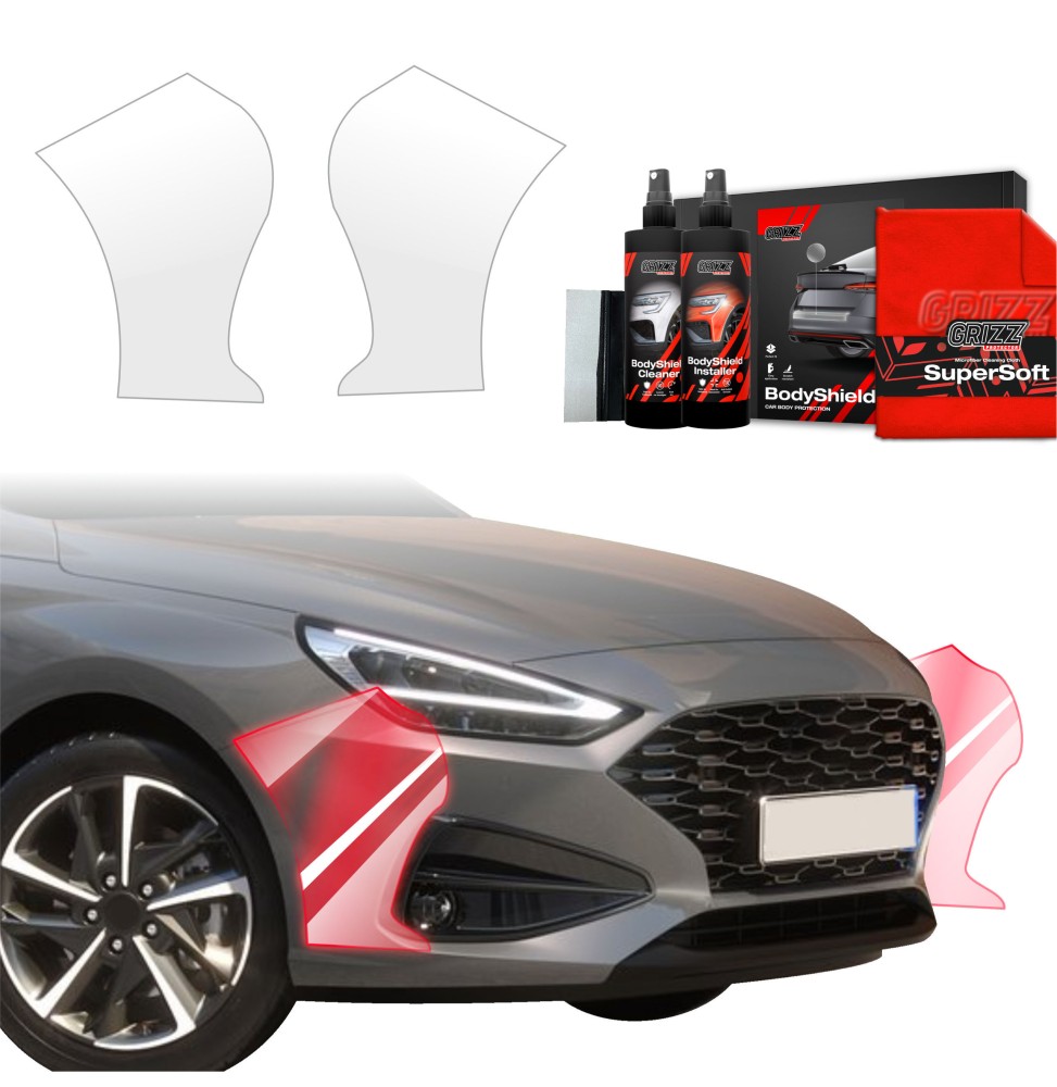 2w1 Folia ochronna na zderzak do Hyundai i30 Wagon (2020-2026)