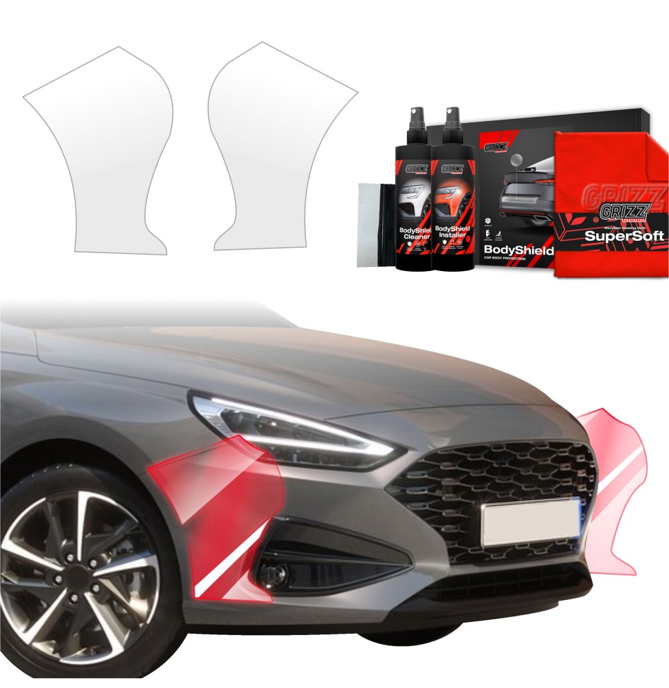 2w1 Folia ochronna na zderzak do Hyundai i30 Hatchback (2020-2026)