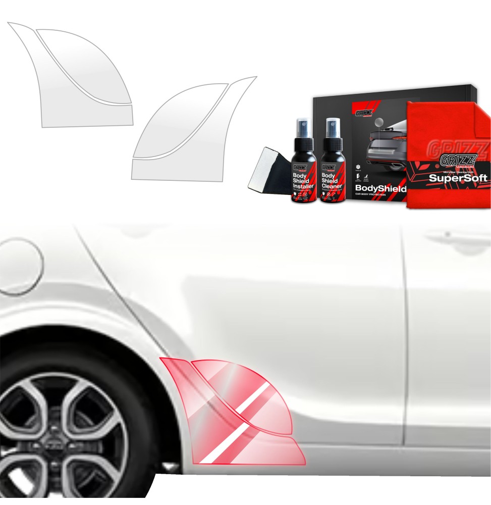 4w1 Folia ochronna na nadkola do Kia Picanto (2023-2026)