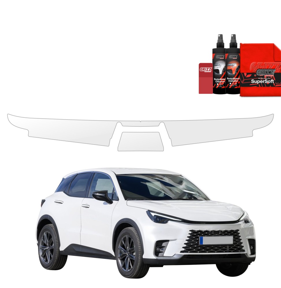 2w1 Folia ochronna na próg bagażnika do Lexus LBX (2023-2026)