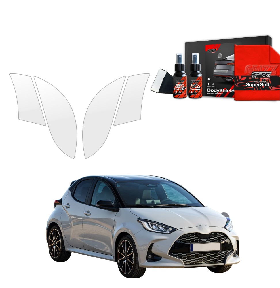 4w1 Folia ochronna na nadkola do Toyota Yaris HEV (2020-2026)