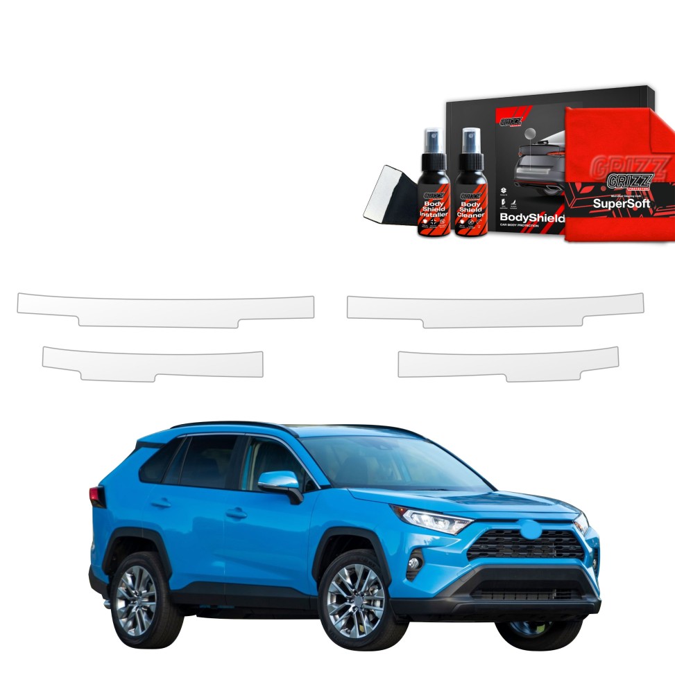 4w1 Folia ochronna na progi do Toyota RAV4 HEV (2021-2026)