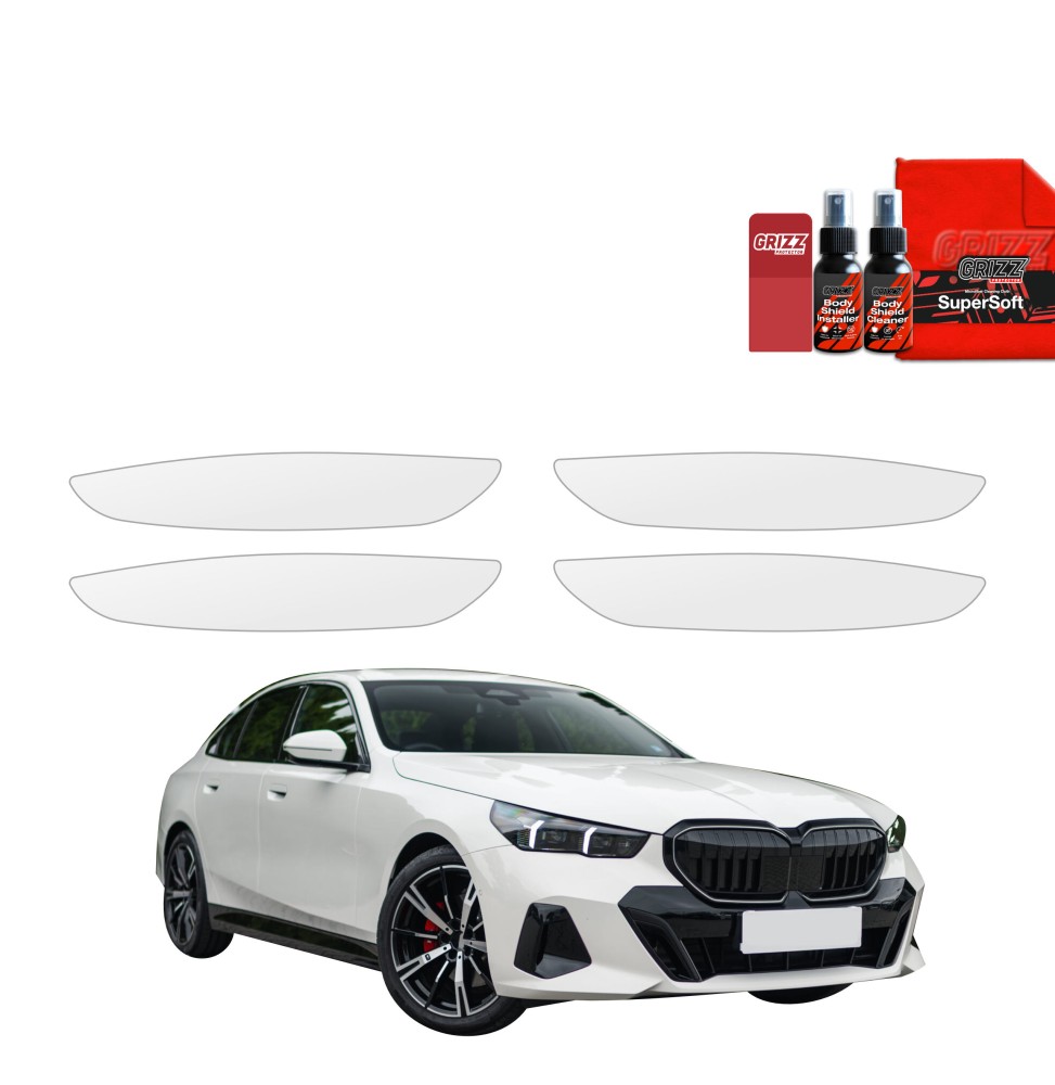 4w1 Folia ochronna pod klamki do BMW 5 Kombi G60 520d (2024-2026)