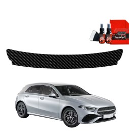 Folia karbonowa na próg bagażnika do Mercedes A...
