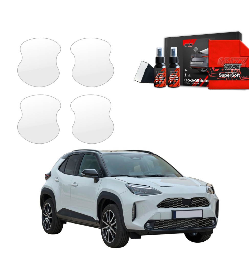 4w1 Folia ochronna pod klamki do Toyota Yaris Cross (2021-2026)