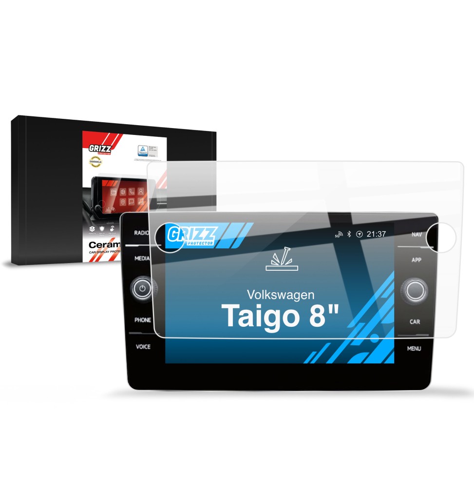 Folia ceramiczna na ekran Volkswagen VW Taigo Discover Media (2020-2026) Grizz