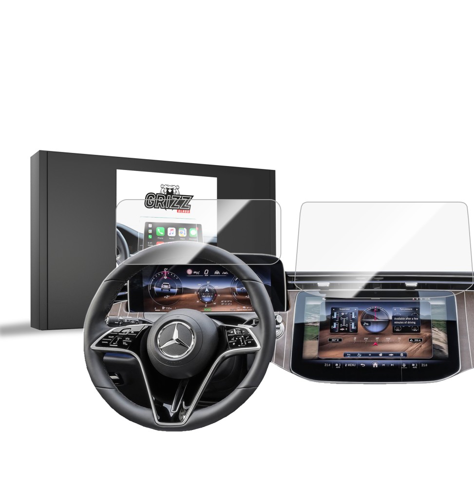 Folia ceramiczna na ekran Mercedes E Klasa W214 Widescreen (2023-2026) Grizz 2w1