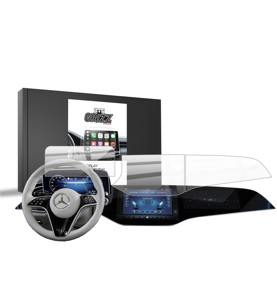Folia ceramiczna na ekran Mercedes E Klasa W214 Superscreen (2023-2026) Grizz 3w1