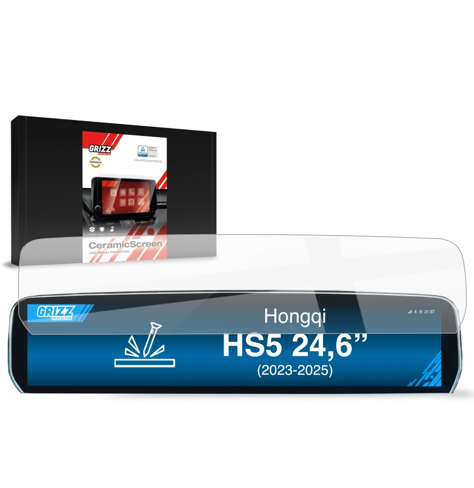 Folia ceramiczna na ekran Hongqi HS5 24,6" (2023-2026) Grizz