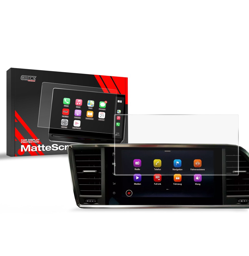 Folia antyodciskowa na ekran Seat Ateca 9,2" (2020-2026) matowa Grizz