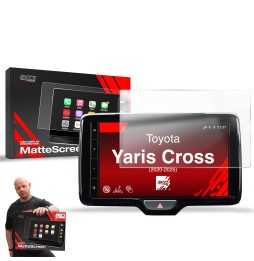 Folia antyodciskowa na ekran Toyota Yaris Cross 9" HD (2020-2026) matowa Grizz