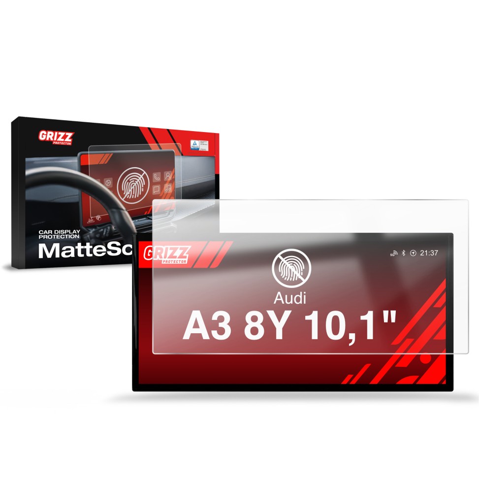 Folia antyodciskowa na ekran Audi A3 8Y (2020-2026) matowa Grizz