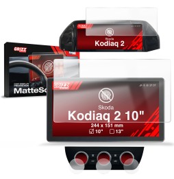 Folia antyodciskowa na ekran Skoda Kodiaq 2 10"...