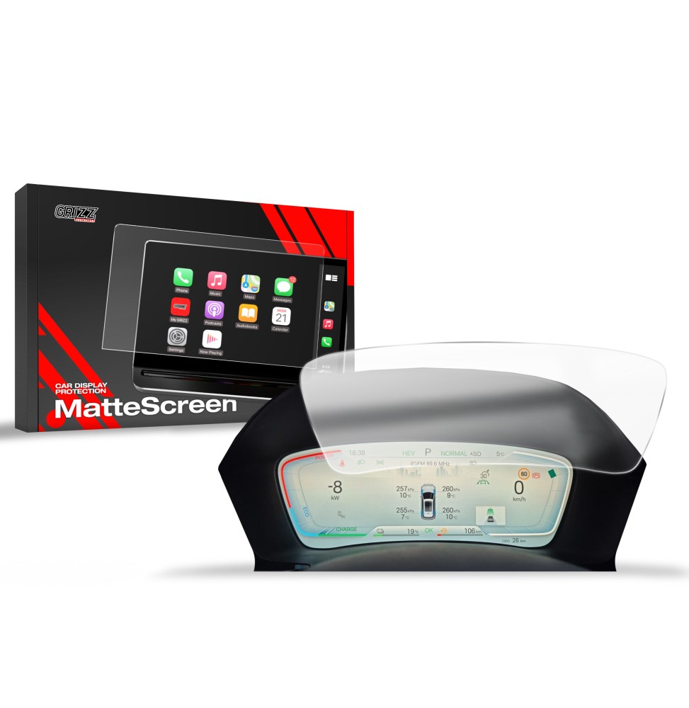 Folia antyodciskowa na ekran BYD SEAL U DMi Virtual Cockpit (2024-2026) matowa Grizz