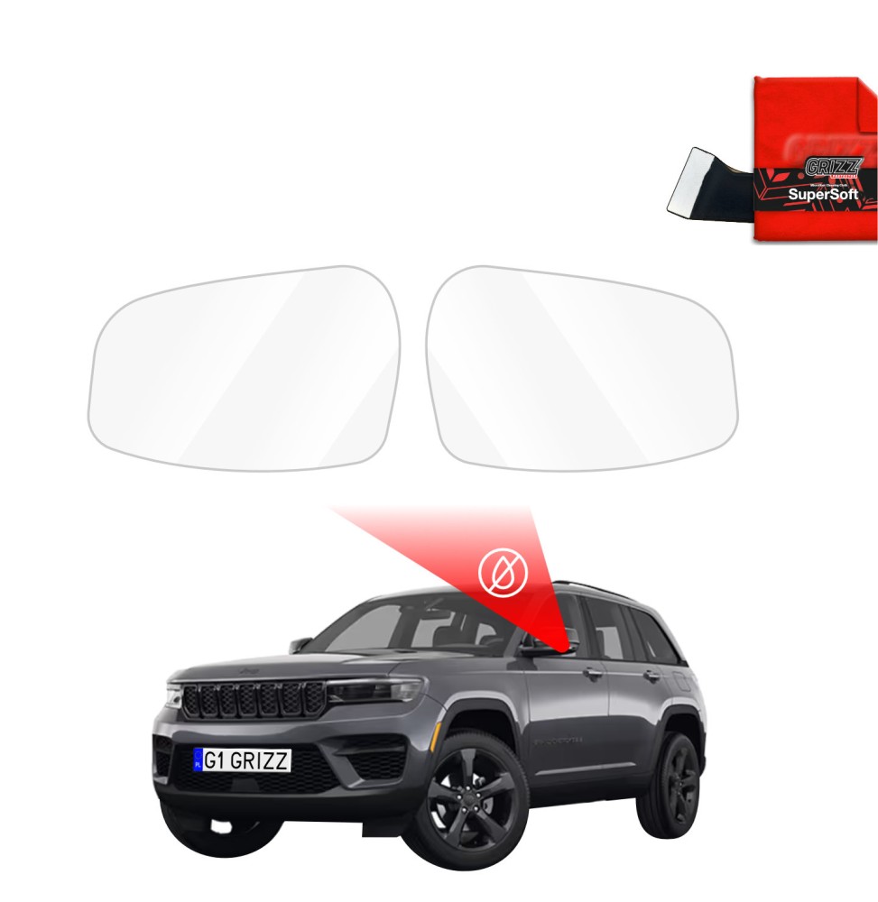 Folia przeciwdeszczowa na lusterka do Jeep Grand Cherokee (2025-2026)