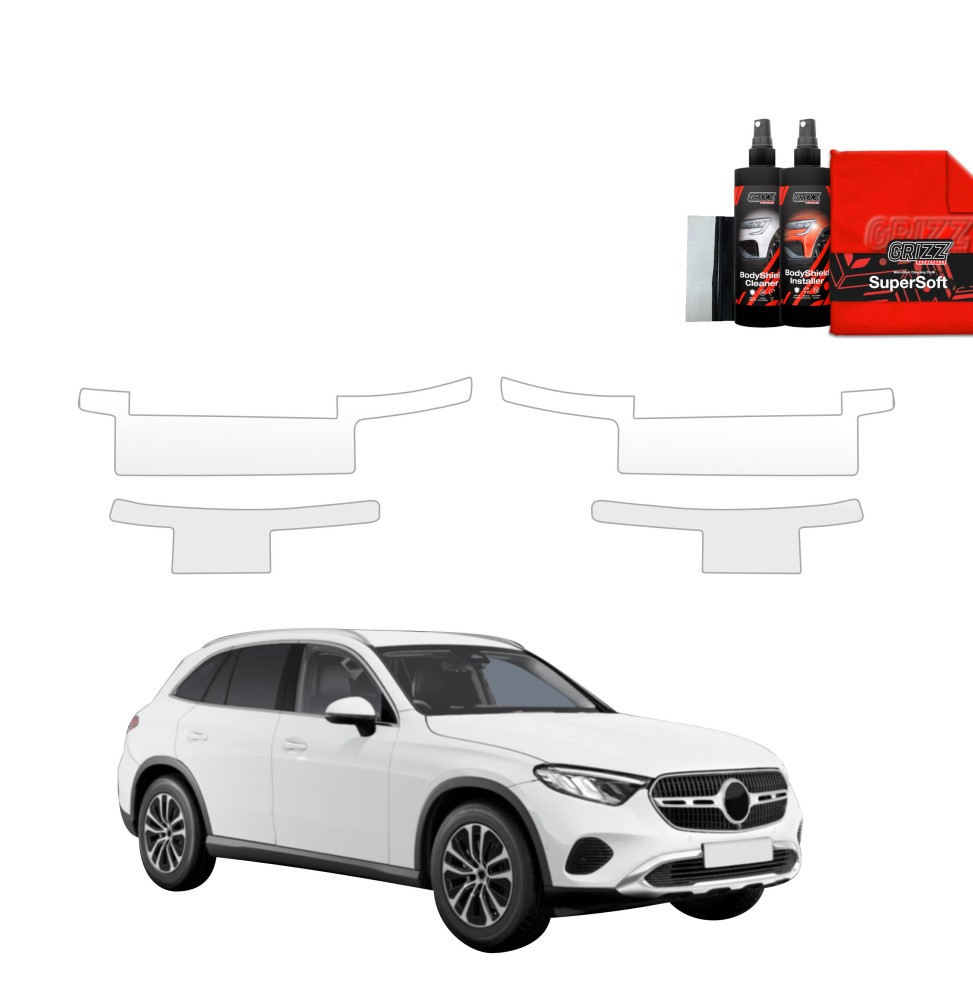 4w1 Folia ochronna na progi do Mercedes GLC Wagon (2025-2026)