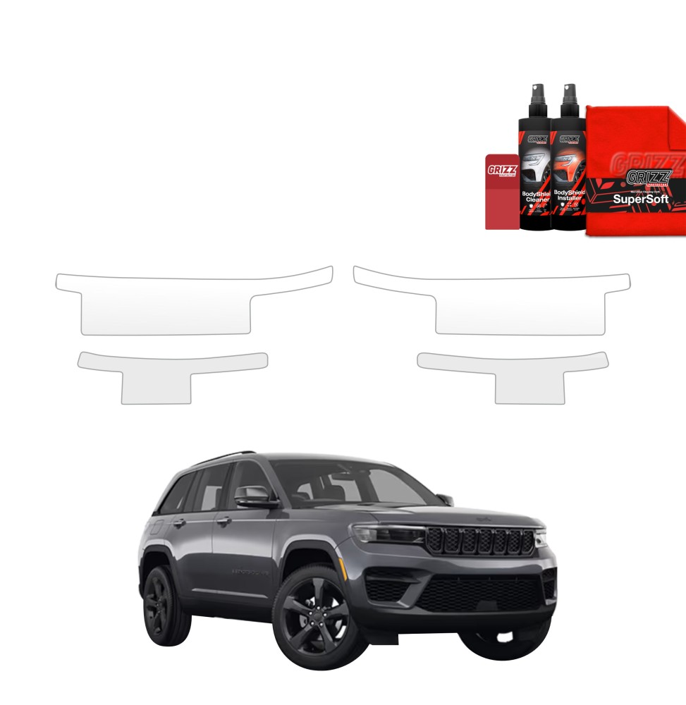 4w1 Folia ochronna na progi do Jeep Grand Cherokee (2025-2026)