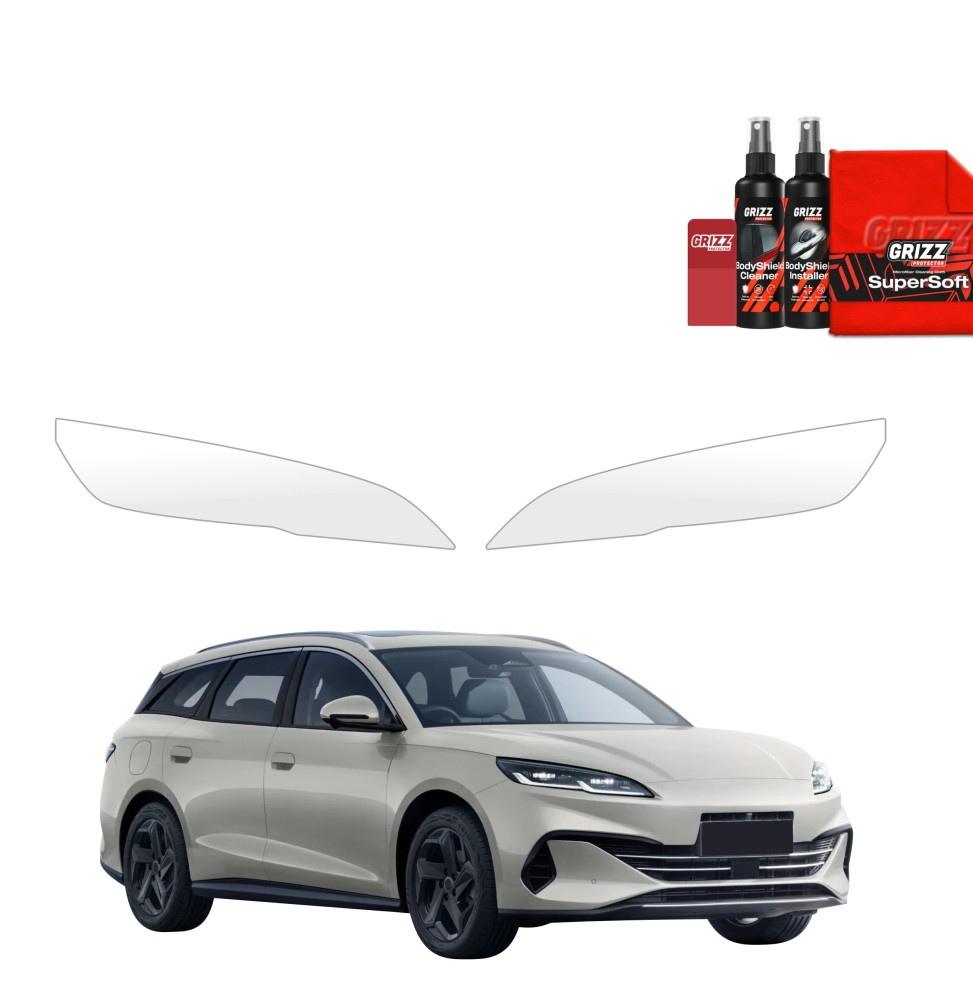 2w1 Folia ochronna na lampy do BYD Seal 06 Dm-i Touring (2025-2026)