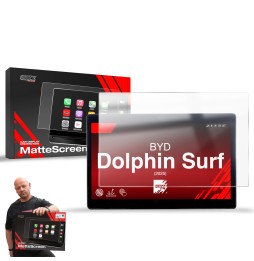 Folia antyodciskowa na ekran BYD Dolphin Surf (2025-2026) matowa Grizz