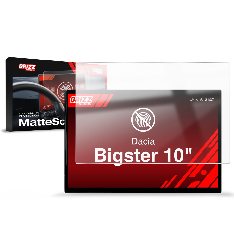 Folia antyodciskowa na ekran Dacia Bigster 10" (2025-2026) matowa Grizz