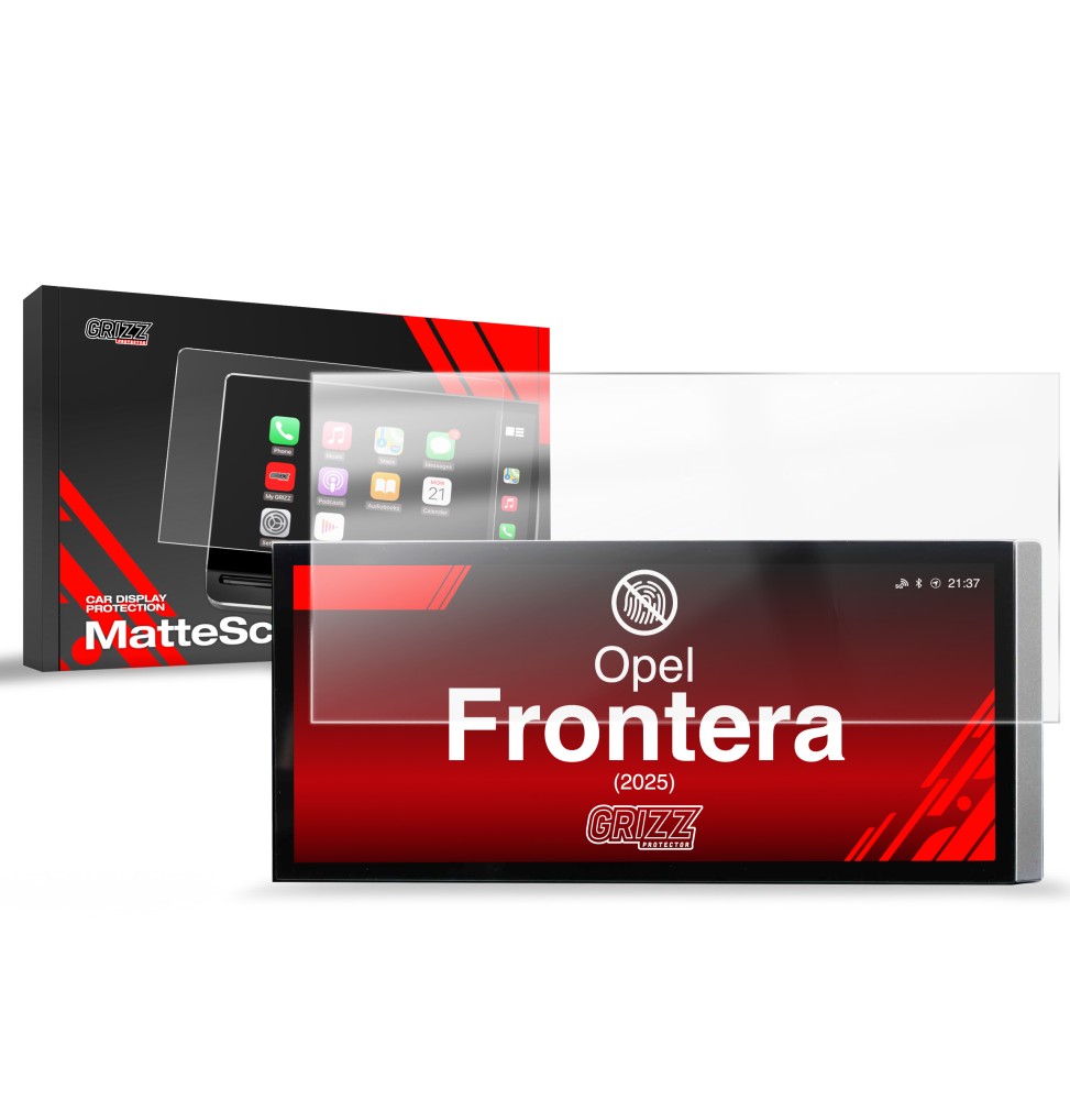 Folia antyodciskowa na ekran Opel Frontera (2025-2026) matowa Grizz