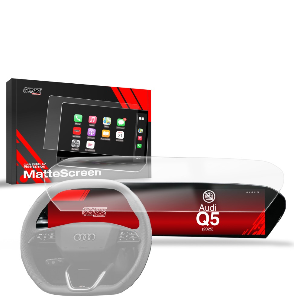 Folia antyodciskowa na ekran Audi Q5 14,5" (2025-2026) matowa Grizz