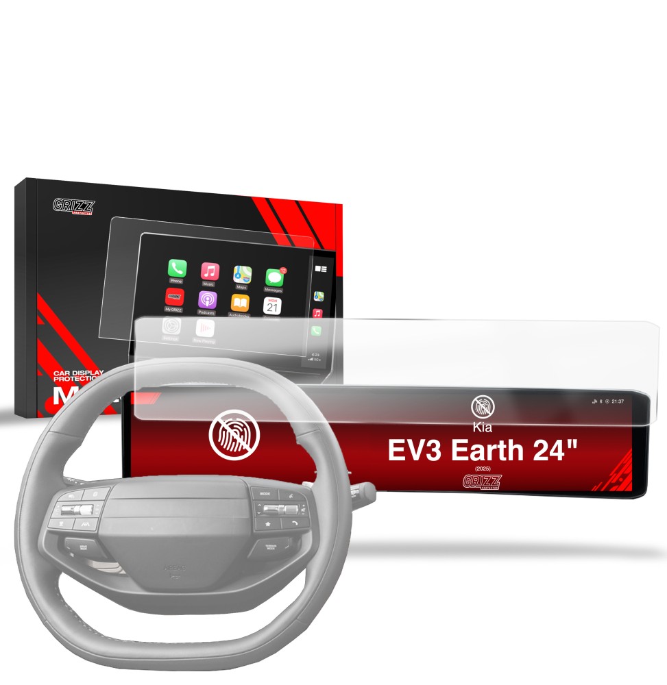 Folia antyodciskowa na ekran Kia EV3 Earth 24" (2025-2026) matowa Grizz