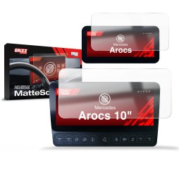Folia antyodciskowa na ekran Mercedes Arocs...