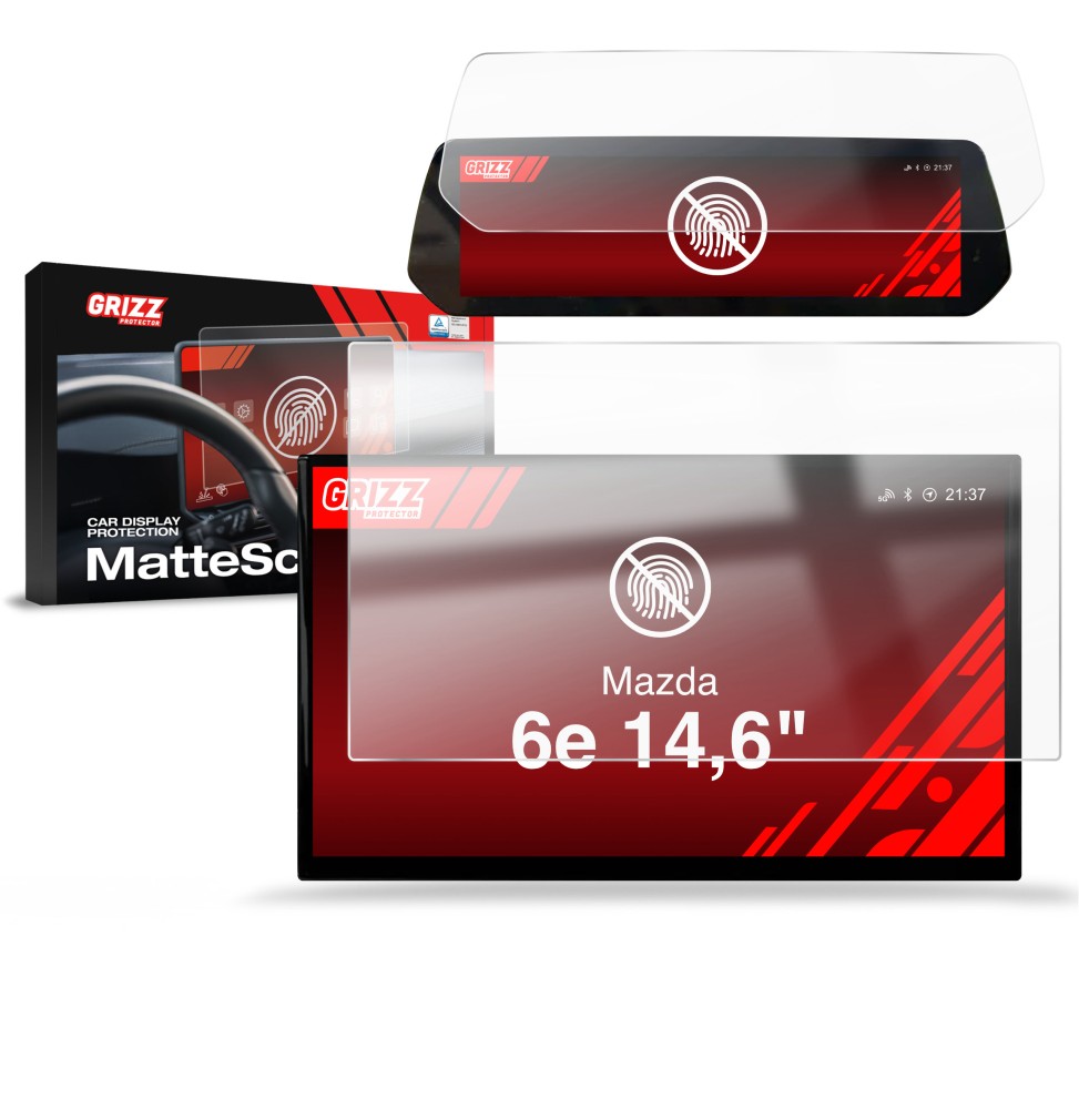 Folia antyodciskowa na ekran Mazda 6e 14,6" (2026) matowa Grizz 2w1