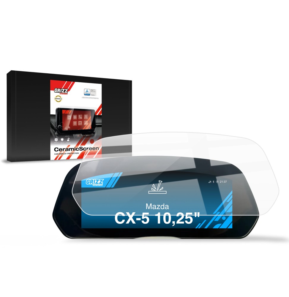 Folia ceramiczna na ekran Mazda CX-5 Virtual Cockpit (2026) Grizz