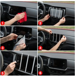 Folia do wnętrza Kia Sportage 5 (2021-2024) GRIZZ 6w1 Karbonowa Antyodciskowa