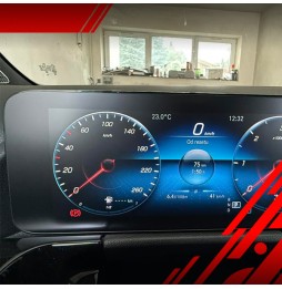 Folia antyodciskowa na ekran Mercedes CLA Shooting Brake X118 (2019-2026) matowa Grizz