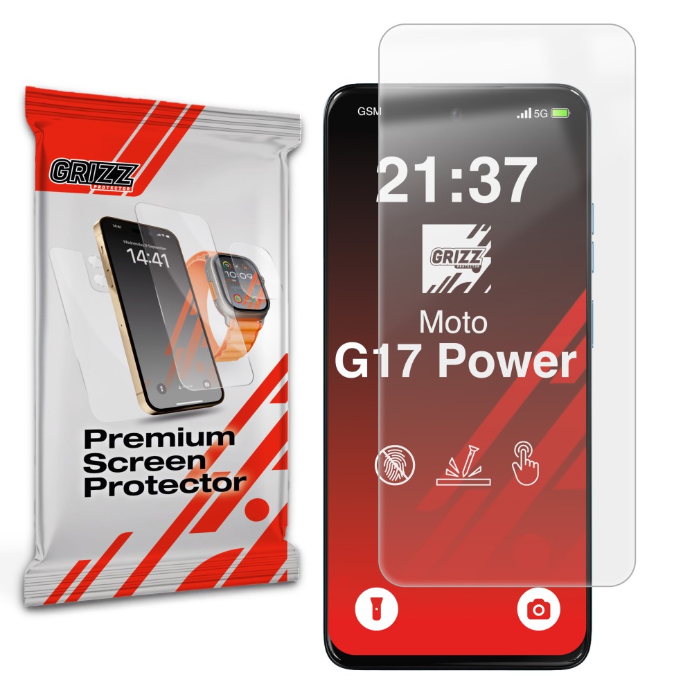 Folia antyodciskowa Grizz do Motorola Moto G17 Power