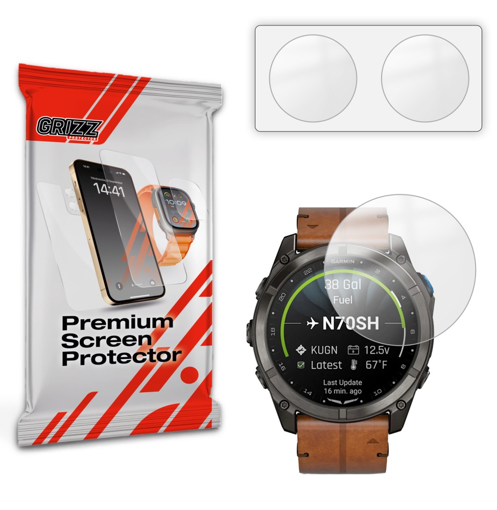 Folia antyodciskowa Grizz do Garmin D2 Mach 2 Pro