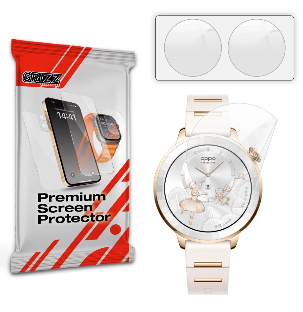 Folia ceramiczna Grizz do Oppo Watch X3 Mini