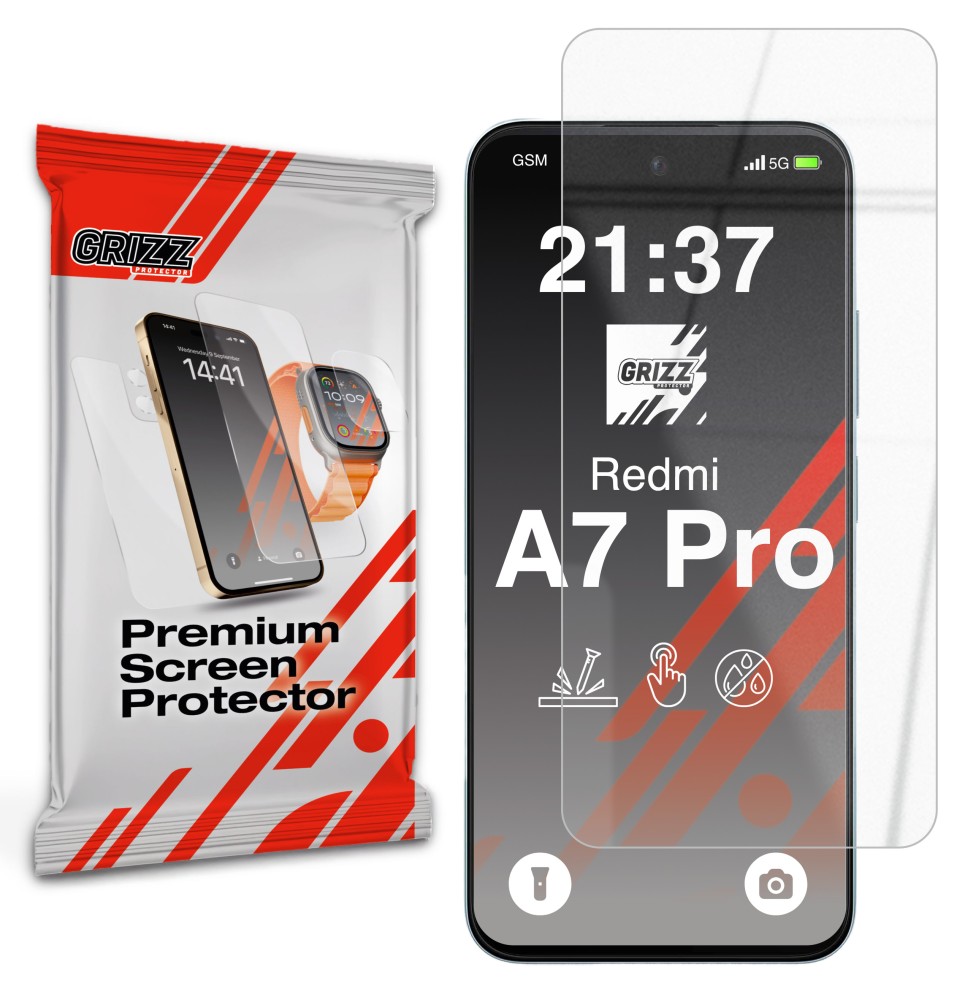 Szkło hybrydowe Grizz do Xiaomi Redmi A7 Pro