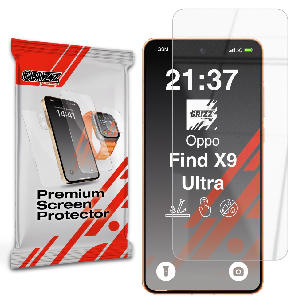 Szkło hybrydowe Grizz do Oppo Find X9 Ultra