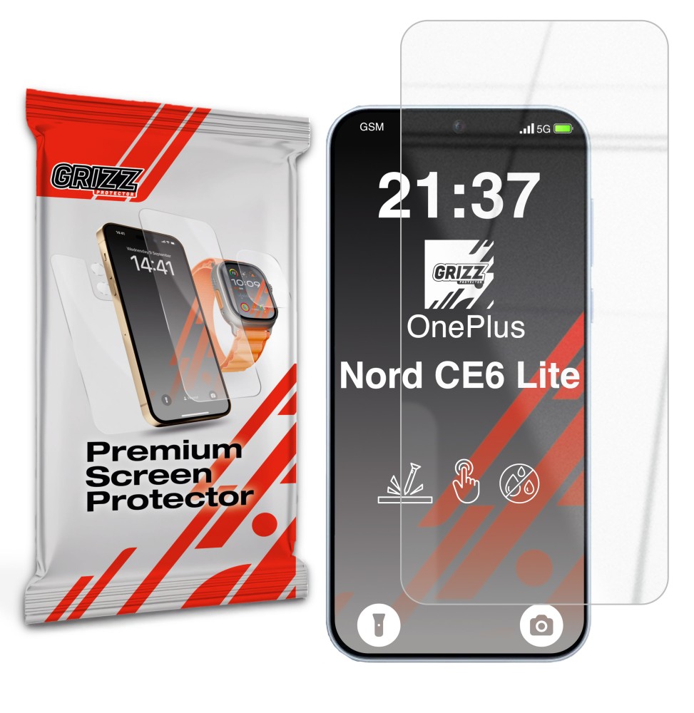 Szkło hybrydowe Grizz do OnePlus Nord CE6 Lite