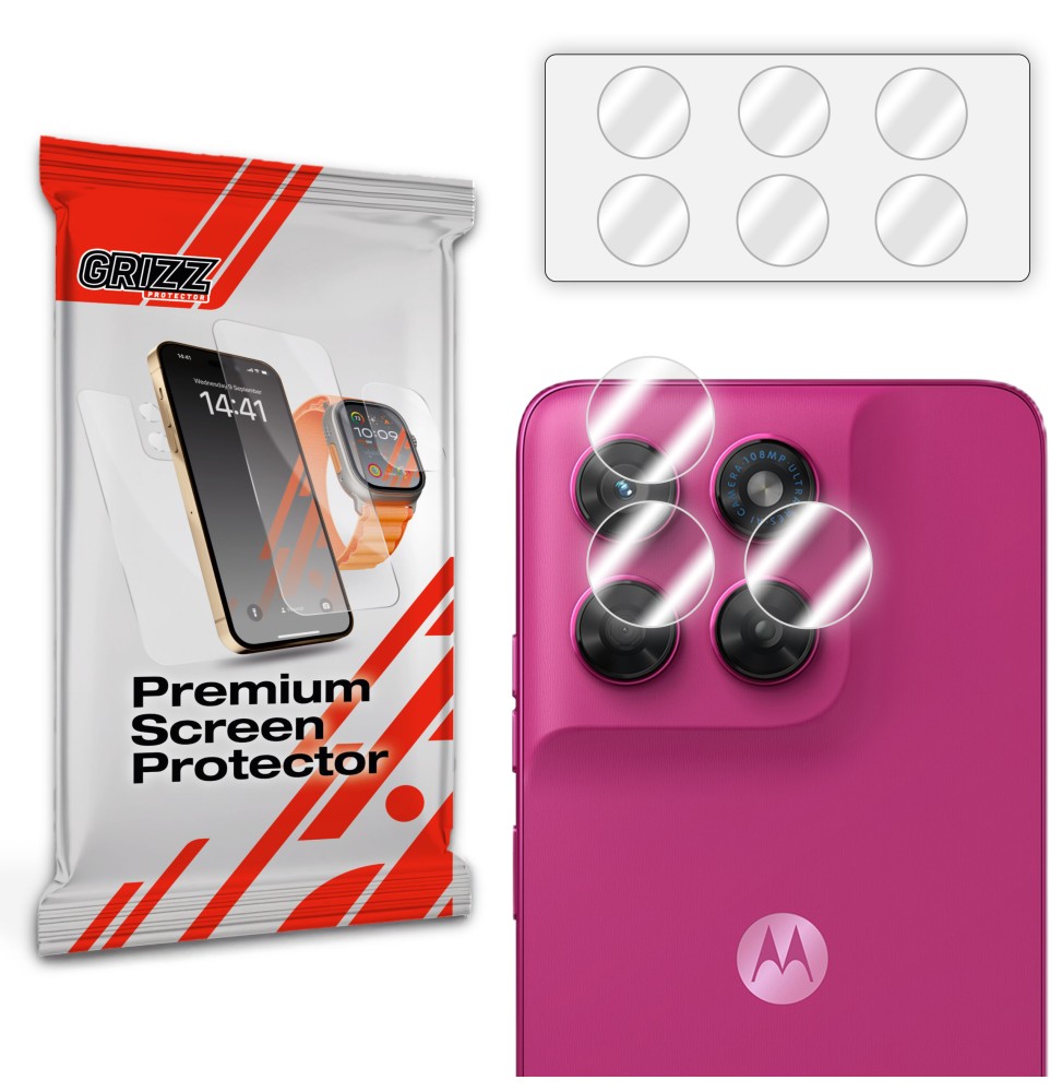 Szkło na aparat Grizz do Motorola Moto G47