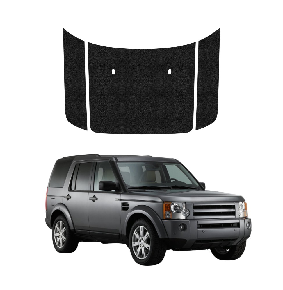 3w1 Powłoka techniczna na maskę do Land Rover Discovery 3 (2004-2009) GRIZZ HeavyDuty Czarna